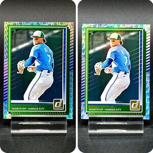 Bobby Witt Jr. 2025 Rockets and Liberty Inserts Kansas City Royals